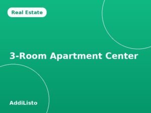 3-Room Apartment, City Center