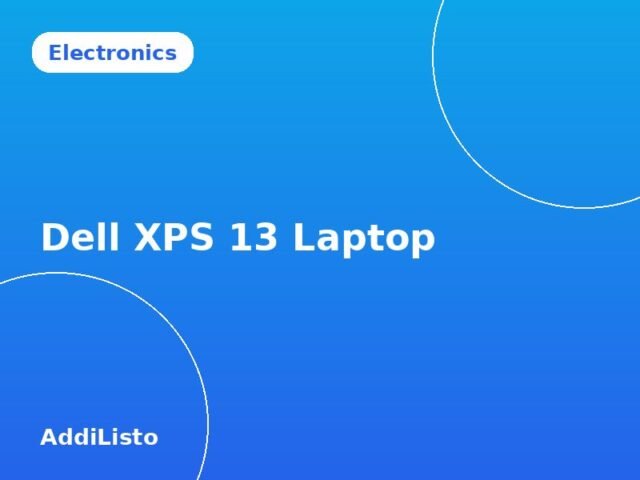 Dell XPS 13 Laptop, i7, 16GB