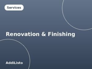 Renovation & Interior Finishing